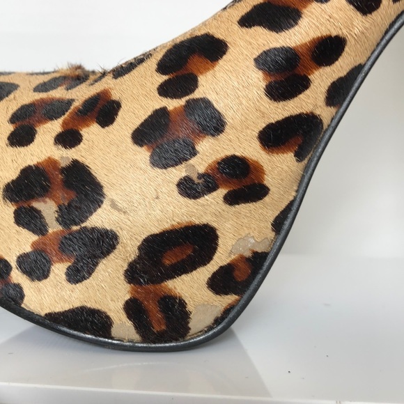 STEVEN by STEVE MADDEN, Leopard Print Stiletto 8M - Picture 6 of 8